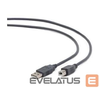 Cable Gembird CABLE USB2 AM-BM 1.8M/GRAY CCP-USB2-AMBM-6G