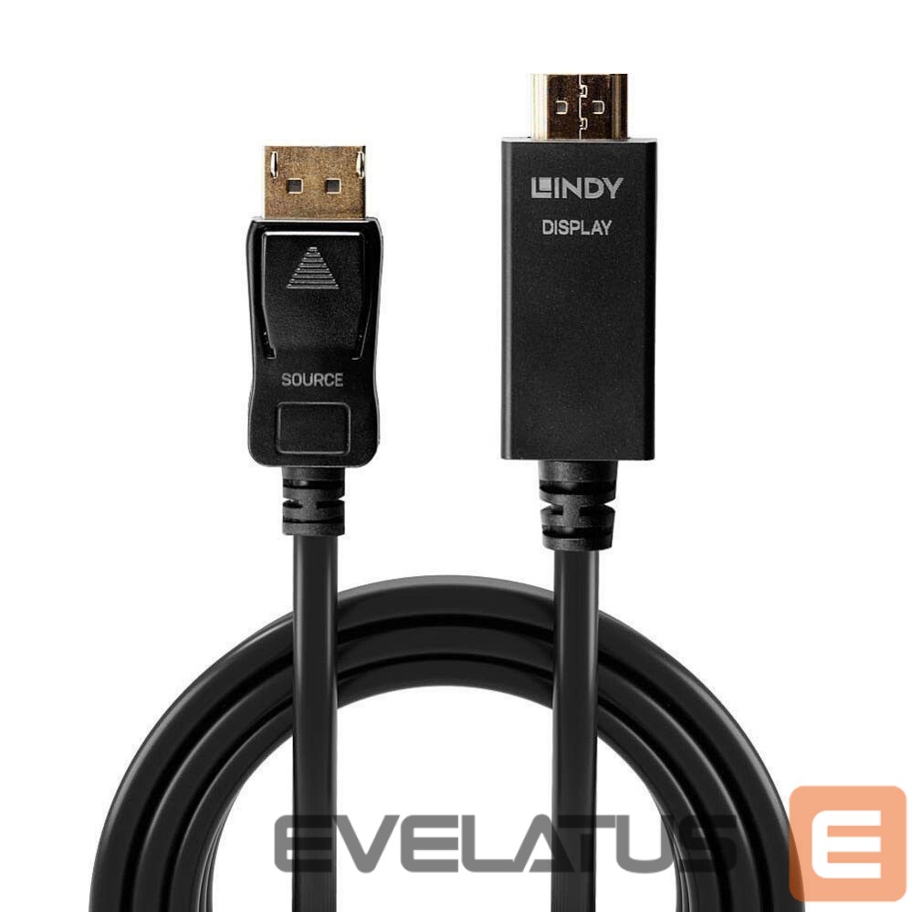 Monitor accessory LINDY CABLE DISPLAY PORT TO HDMI 2M/36922
