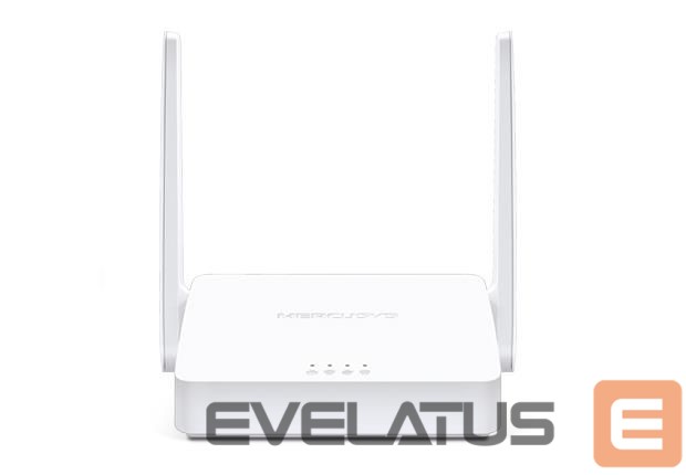 Routers MERCUSYS Wireless Router||Wireless Router|300 Mbps|IEEE 802.11b|IEEE 802.11g|IEEE 802.11n|2x10/100M|LAN \ WAN ports 1|Number of antennas 2|MW302R