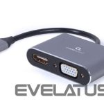 Modules and transceivers Gembird  I/O ADAPTER USB-C TO HDMI/VGA/A-USB3C-HDMIVGA-01 