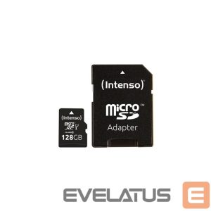 Other Computer Accessory Intenso  MEMORY MICRO SDXC 128GB UHS-I/W/ADAPTER 3423491 