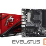 Motherboard for AMD processors Asrock  Mainboard||AMD B550|SAM4|MicroATX|1xPCI-Express 3.0 1x|1xPCI-Express 3.0 4x|2xM.2|1xPCI-Express 4.0 16x|Memory DDR4|Memory slots 4|1xHDMI|1xDisplayPort|2xAudio-In|1xAudio-Out|2xUSB 2.0|4xUSB 3.2|1xPS/2|1xRJ45|B550MPHANTOMGAMING4 