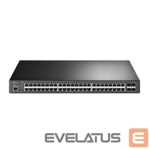 Commutator TP-Link  Switch||Type L2+|Rack|48x10Base-T / 100Base-TX / 1000Base-T|4xSFP+|1|1|PoE+ ports 48|500 Watts|TL-SG3452XP 
