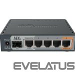 Routers Mikrotik  NET ROUTER 10/100/1000M 5PORT/HEX S RB760IGS 