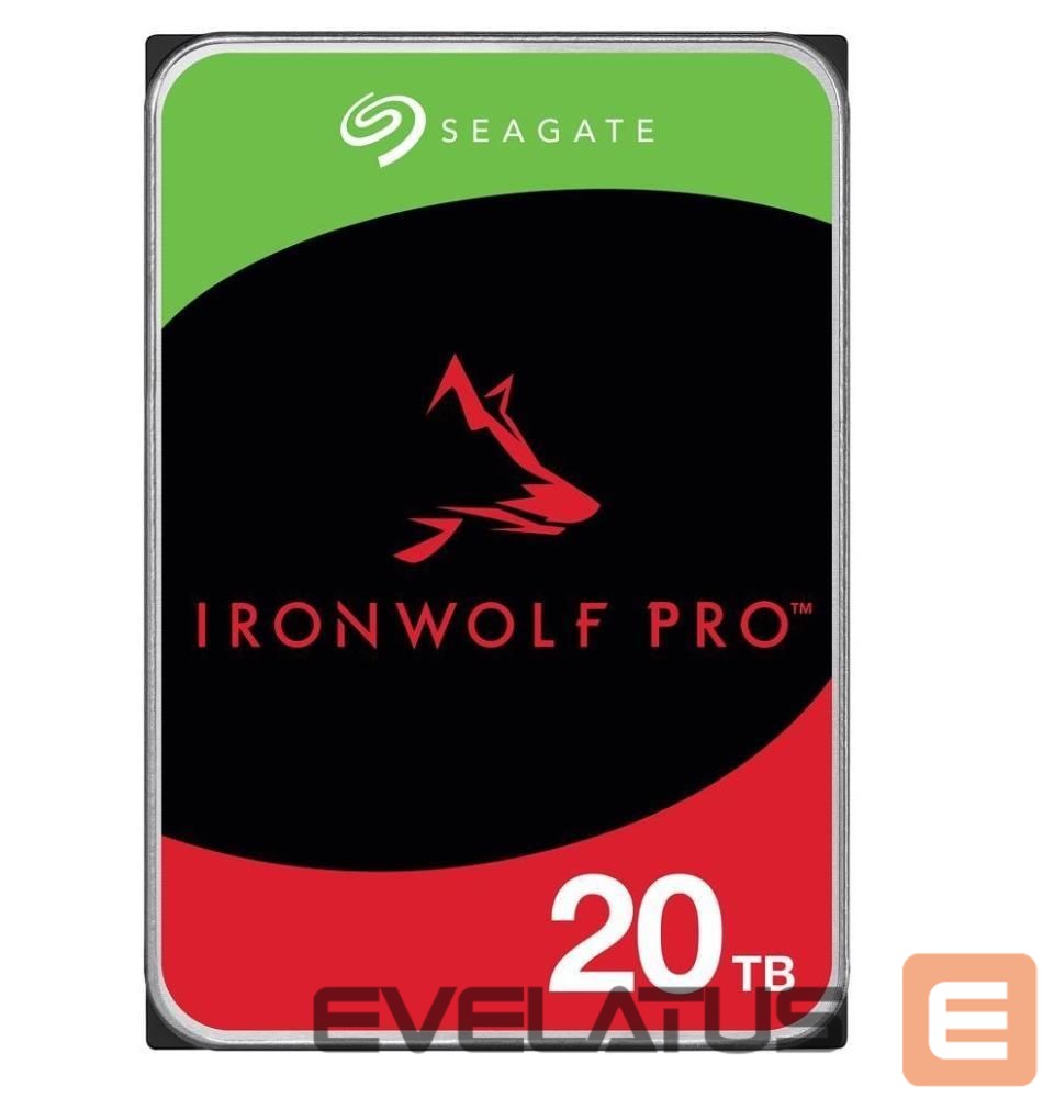 Hard drive HDD SeaGate HDD||IronWolf Pro|20TB|SATA|256 MB|7200 rpm|3,5"|ST20000NT001