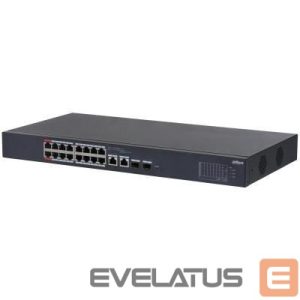 Commutator DAHUA  Switch||CS4218-16ET-240|Type L2|Desktop/pedestal|16x10Base-T / 100Base-TX|PoE ports 16|DH-CS4218-16ET-240 