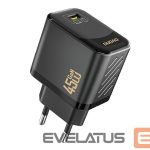 Adapter Dudao  Dudao A28 45W GaN USB-C Wall Charger - Black Black