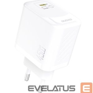 Adapter Dudao  Dudao A28 45W GaN USB-C Wall Charger - White White
