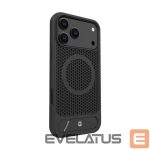Back panel cover Evelatus Apple iPhone 17 Pro Max Premium Case Magsafe With Stand Plastic Black