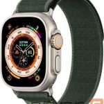 Strap Dux Ducis  Sport Velcro Strap for Apple Watch 42/44/45/46/49MM Green