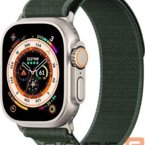 Strap Dux Ducis  Sport Velcro Strap for Apple Watch 42/44/45/46/49MM Green