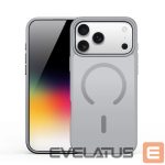 Back panel cover Dux Ducis Apple iPhone 17 Pro YIND PC+TPU Case with MagSafe Grey