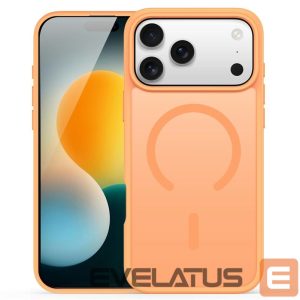 Back panel cover Dux Ducis Apple iPhone 17 Pro YIND PC+TPU Case with MagSafe Orange