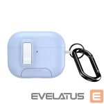 Headphone case Dux Ducis Apple AirPods Pro 3 PECQ Series PC+TPU Cover with Hook White Blue