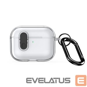 Headphone case Dux Ducis Apple AirPods Pro 3 PECL Series PC+TPU Cover with Hook Black Clear