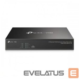 surveillance accessories TP-Link  NET VIDEO RECORDER 4CH POE+/VIGI NVR1004H-4P 
