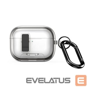 Headphone case Dux Ducis Apple AirPods Pro 3 PECR Series PC+TPU Cover with Hook Grey