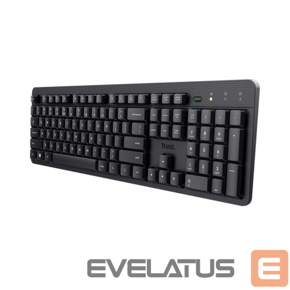 Computer keyboard Trust KEYBOARD WRL ODY II/ENG 25011