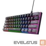 Computer keyboard Trust  KEYBOARD USB GAMING GXT867/ACIRA MINI 24882 
