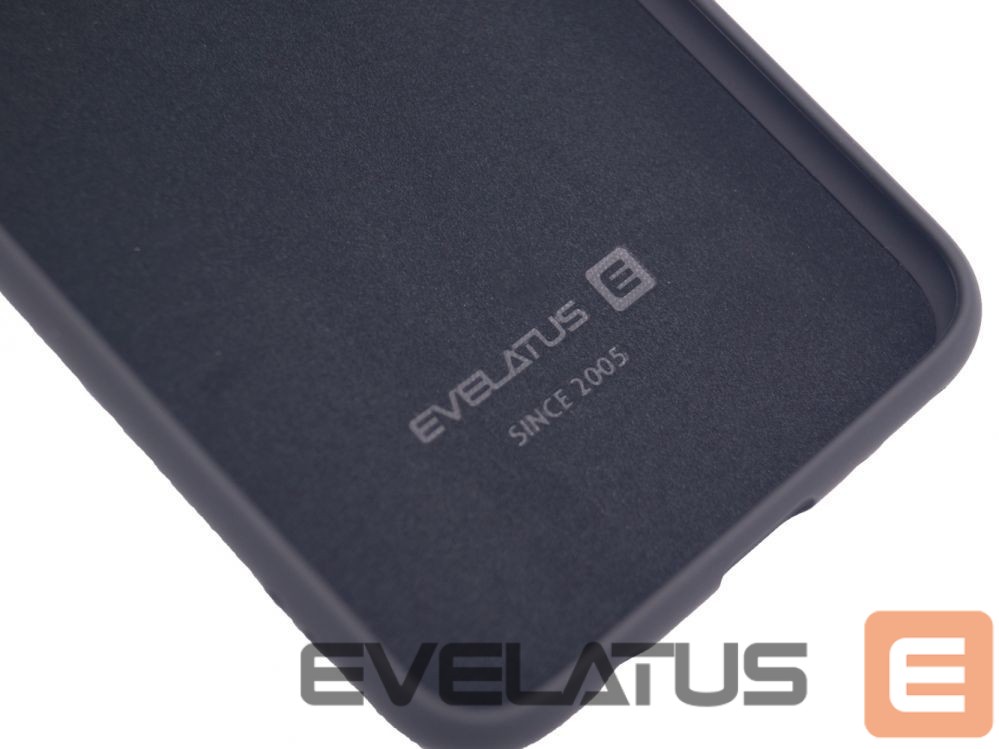 Back panel cover Evelatus Samsung Galaxy A40 Nano Silicone Case Soft Touch TPU Black
