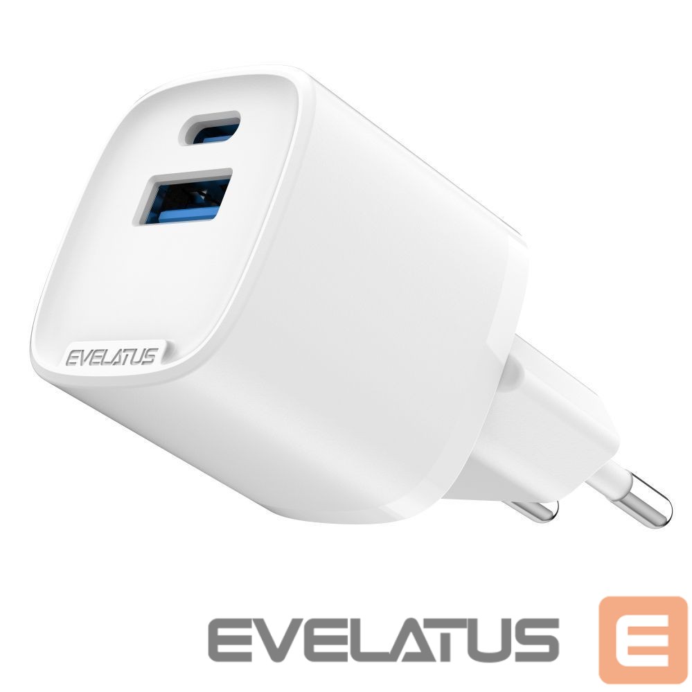Adapter Evelatus Evelatus QuickVolt Adapter 20W EU-WH White