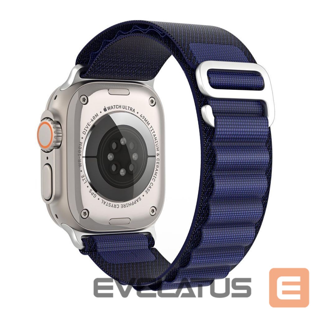 Strap Dux Ducis Apple Buckle Sport Band for Apple Watch 42/44/45/46/49MM Navy
