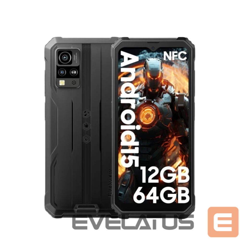 Smartphone Blackview BV4800 SE Rugged Smartphone 4GB/64GB 4G Outdoor Phone Black