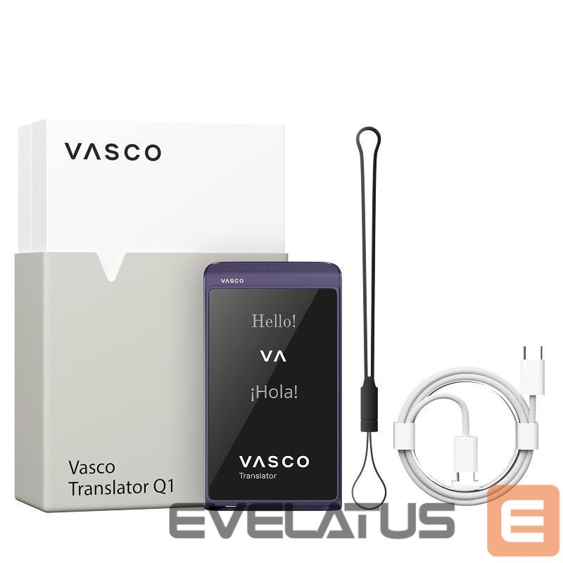 Smart device Vasco Translator Q1 Color - Mystic Plum