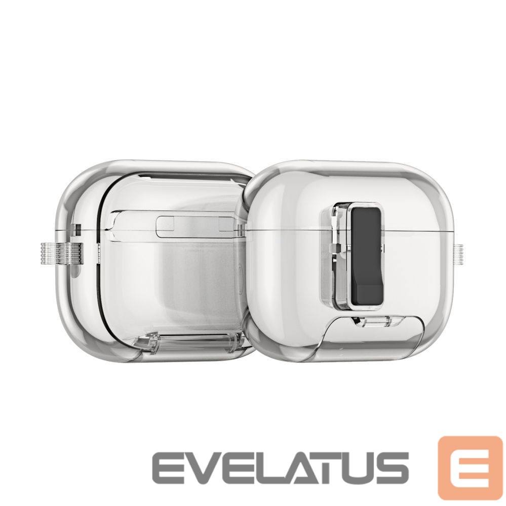 Headphone case Dux Ducis Apple AirPods Pro 3 PECR Series PC+TPU Cover with Hook Grey