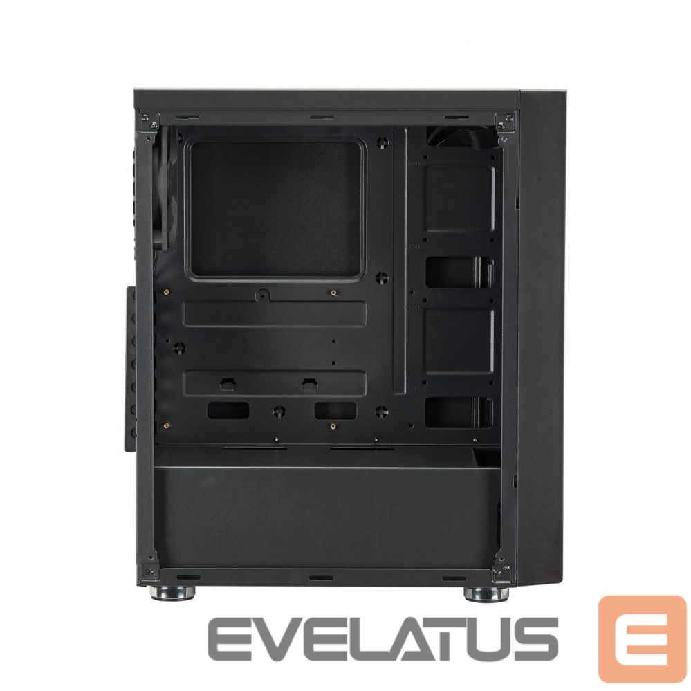 Computer case Fortron CMT151 Black ATX Power supply included No