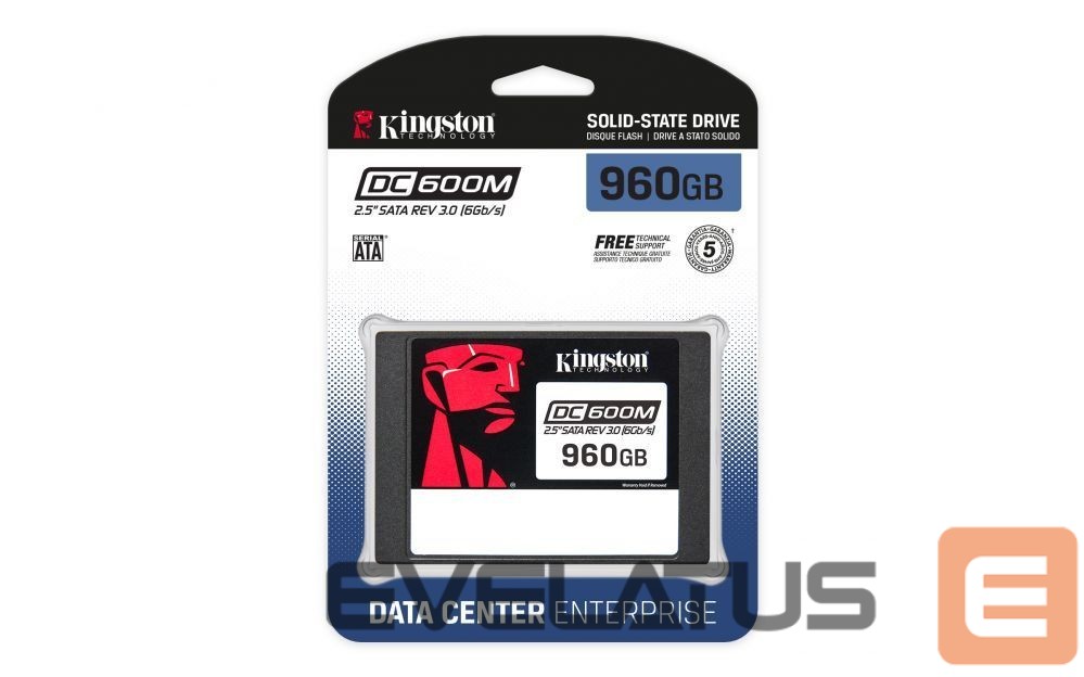 Hard drive SSD Kingston 960GB DATA CENTER DC600M SATA2.5" SSD