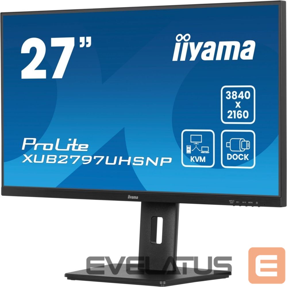 Monitors Iiyama IIYAMA XUB2797UHSNP-B1 27inch IPS UHD