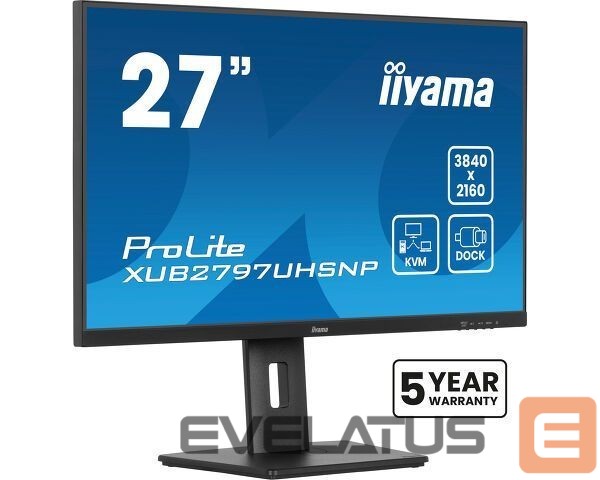 Monitors Iiyama IIYAMA XUB2797UHSNP-B1 27inch IPS UHD