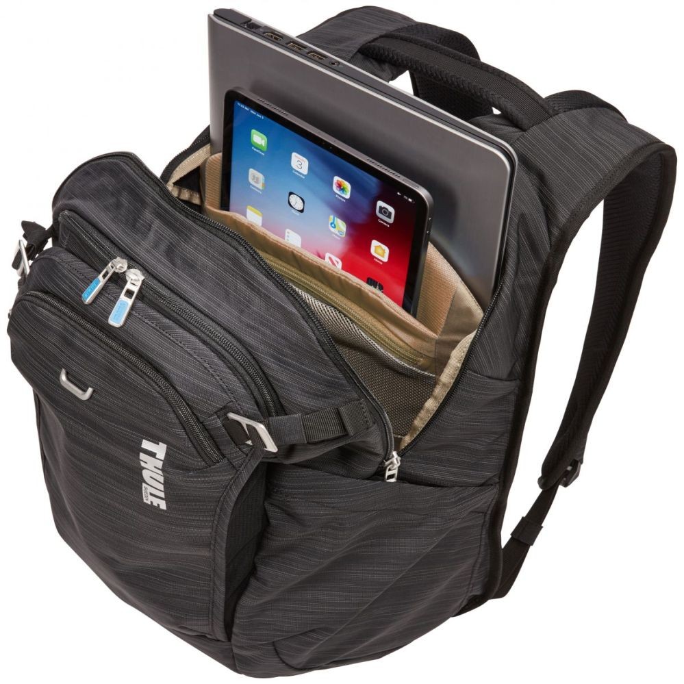 Laptop Bag Thule Backpack 24L CONBP-116 Construct Black, Backpack for laptop