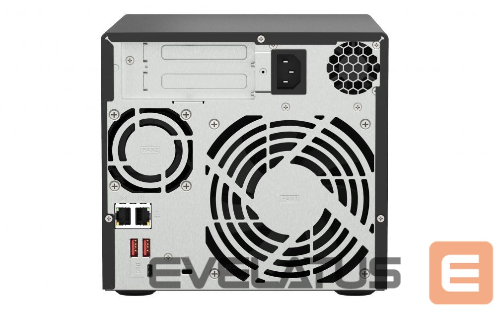 Flash drive QNAP 4-Bay QTS and QuTS hero NAS TS-473A-8G Up to 4 HDD/SSD Hot-Swap, Ryzen V1500B Quad-Core, Processor frequency 2.2 GHz, 8 GB, DDR4, 2x2.5GbE, 3xUSB Type A 3.2 Gen 2, 1xUSB Type C 3.2 Gen 1, 2xPCIe, 2xM.2 2280 PCIe Gen3 x1 slots