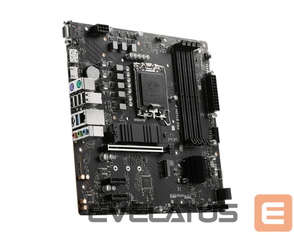 Motherboard for Intel processors MSI PRO B760M-P DDR4