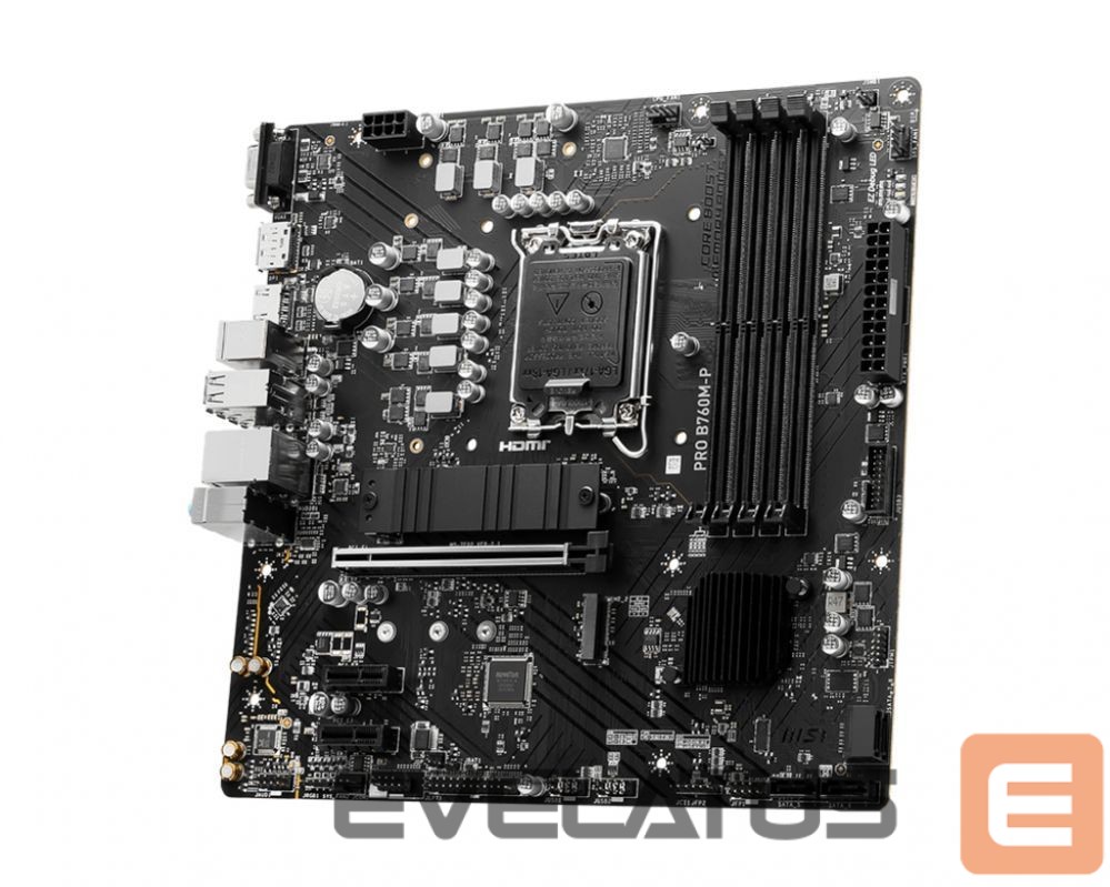 Motherboard for Intel processors MSI PRO B760M-P DDR4