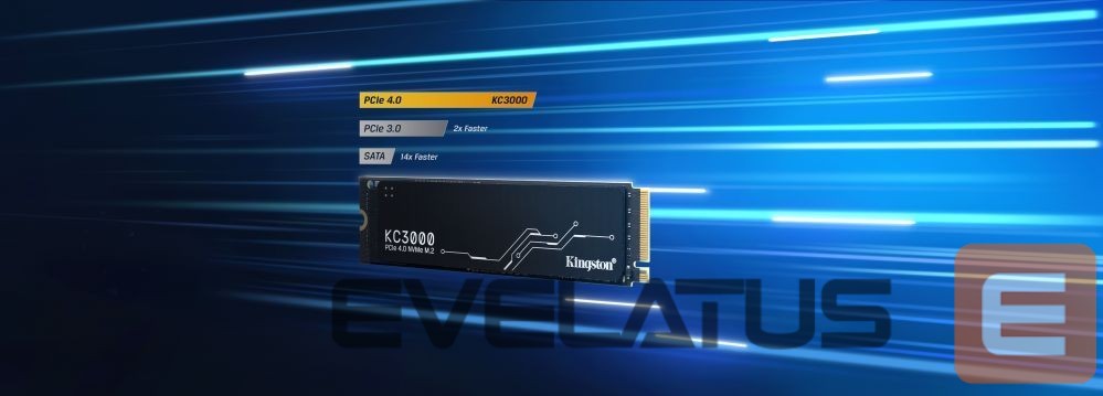 Hard drive SSD Kingston KC3000 1024GB PCIe 4.0 SSD