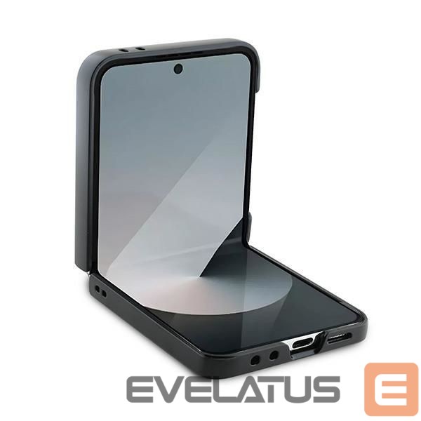 Back panel cover Guess Guess Leather 4G Metal Logo Case for Samsung Galaxy Z Flip 6 - Brown