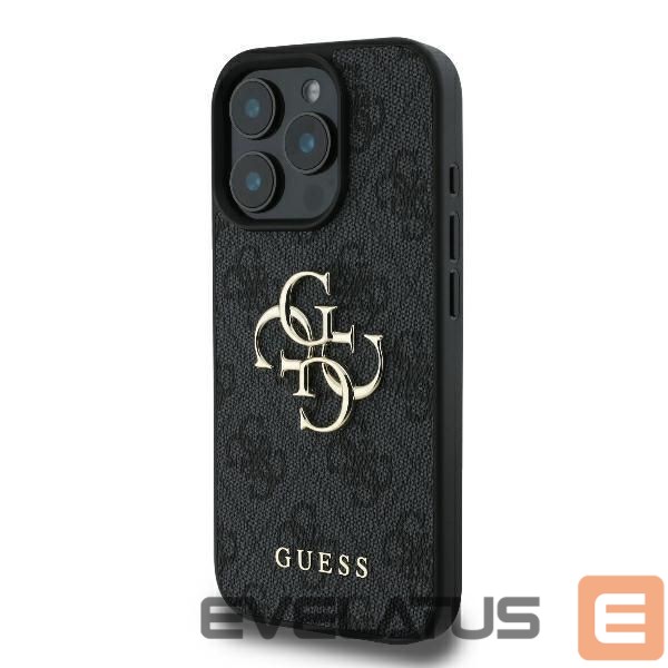 Other Phone Accessory Guess Guess 4G Big Logo iPhone 16 Pro Max Case - Black