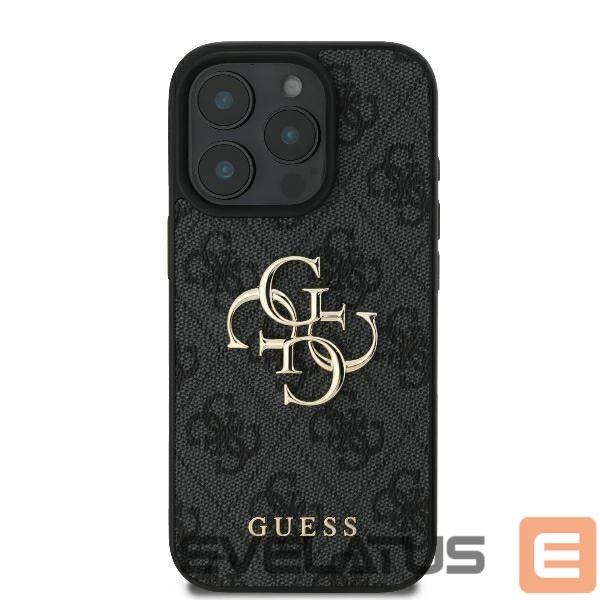 Other Phone Accessory Guess Guess 4G Big Logo iPhone 16 Pro Max Case - Black