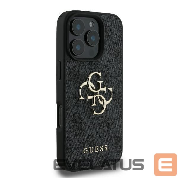 Other Phone Accessory Guess Guess 4G Big Logo iPhone 16 Pro Max Case - Black