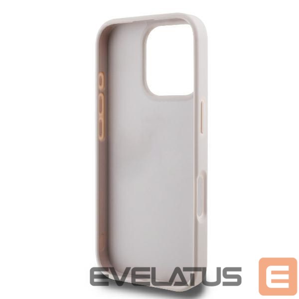 Other Phone Accessory Guess Guess Leather 4G Triangle Strass MagSafe Case for iPhone 16 Pro Max - Pink
