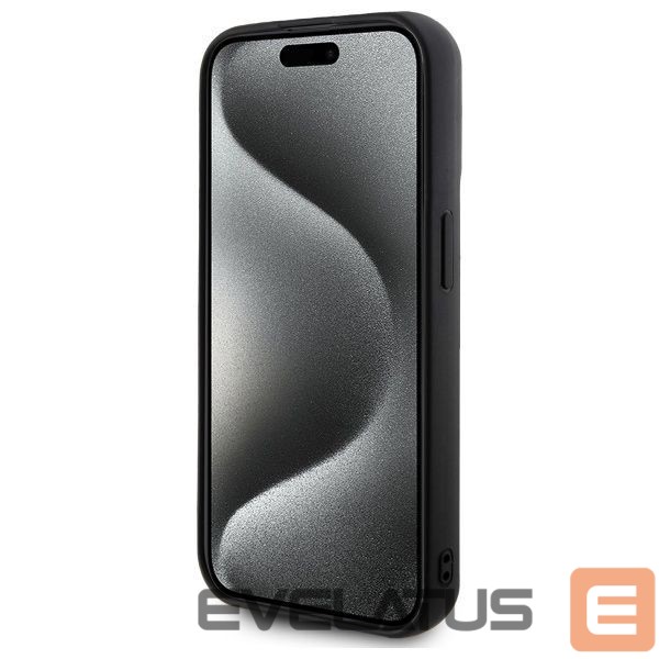 Other goods Karl Lagerfeld Karl Lagerfeld 3D Rubber Signature Case for iPhone 15 Pro Max - Black