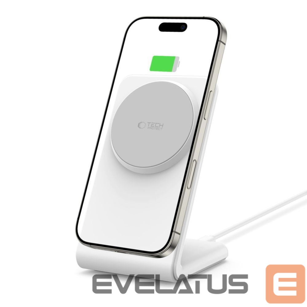 Other goods Tech-Protect Tech-Protect QI15W-A38 MagSafe Wireless Charger - White