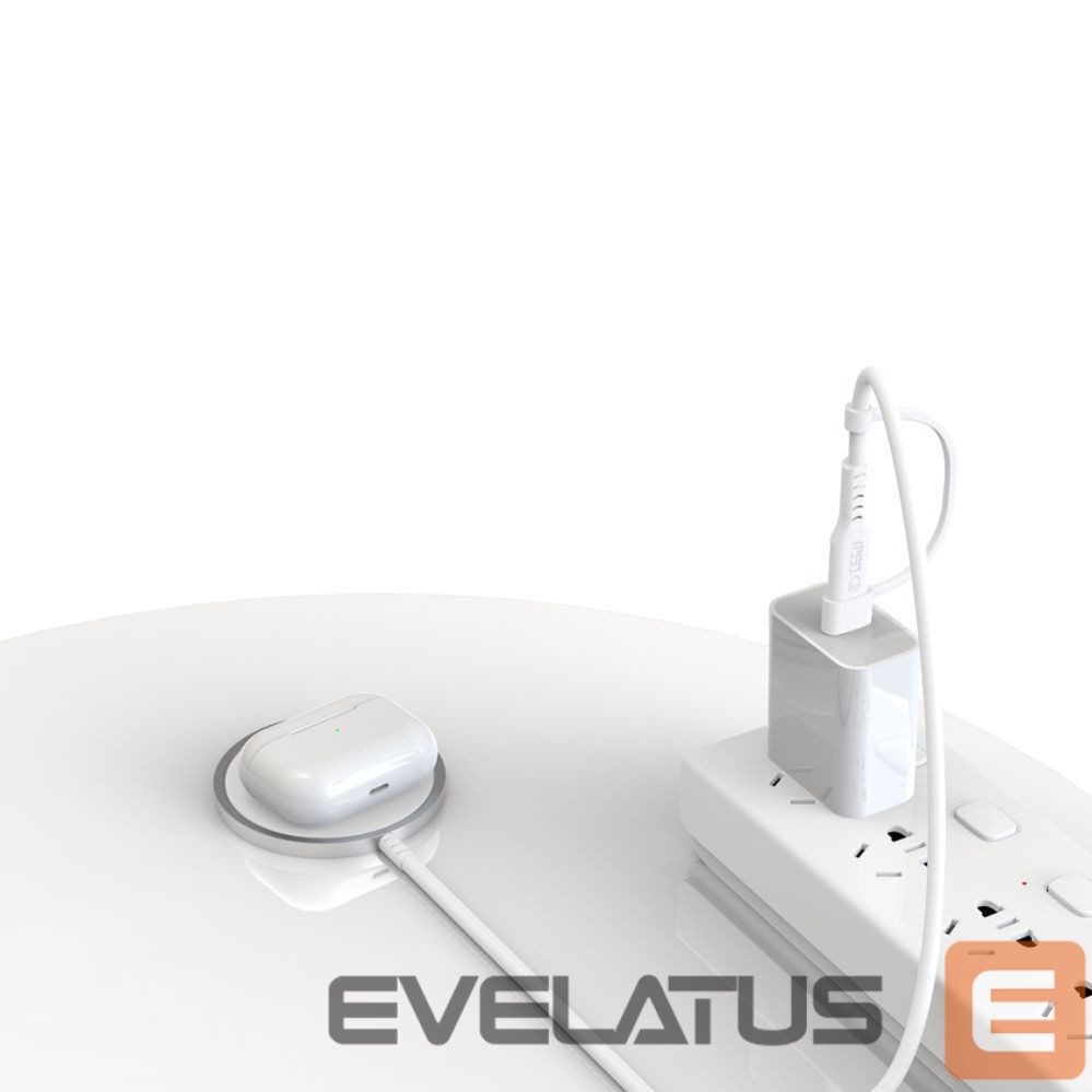 Other goods Tech-Protect Tech-Protect QI15W-A44 Magnetic Wireless Charger with MagSafe - White