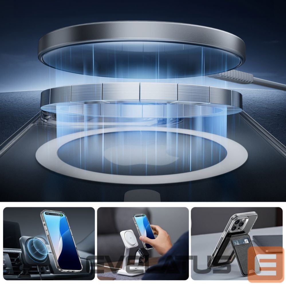 Other goods ESR ESR Classic Pro Set Halolock MagSafe Case for iPhone 16 Pro Max - Clear