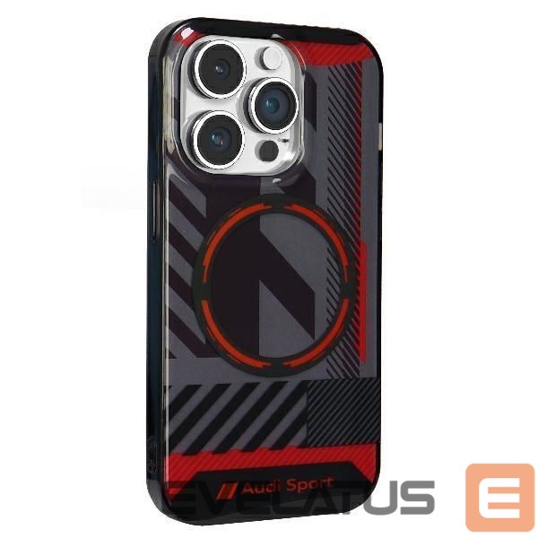 Other goods Audi Audi IML Sport MagSafe Case iPhone 14 Pro Max 6.7" black/black hardcase AU-IMLMIP14PM-RSQ/D2-BK