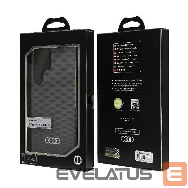 Other goods Audi Audi IML Stitching Pattern MagSafe Case S24 Ultra S928 black/black hardcase AU-IMLMS24U-Q5/D3-BK