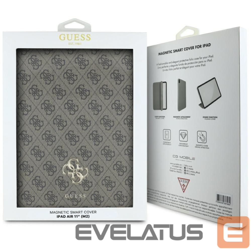 Other goods Guess Guess GUFC11RM24PS4SGW iPad Air 11" 2024 brown/brown Magnetic 4G Big Logo